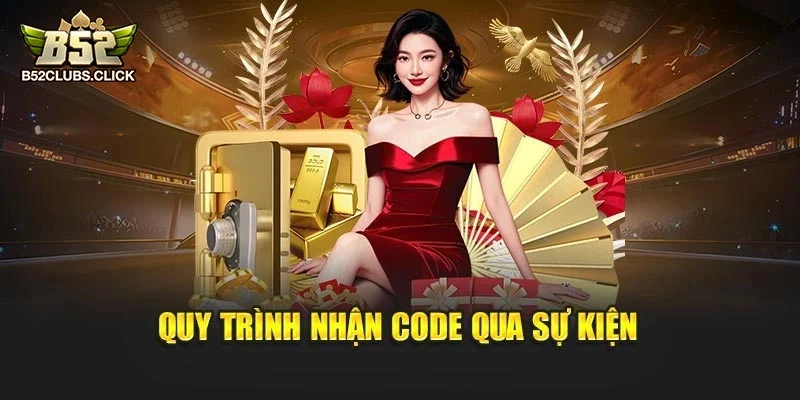 Quy trình nhận code qua sự kiện Quy trình nhận code qua sự kiện